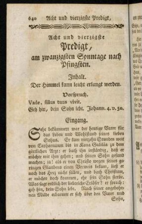 640-655, Acht und vierzigste Predigt