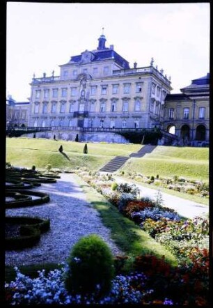 Ludwigsburg: Ludwigsburger Schloss, Rückseite, Anlagen
