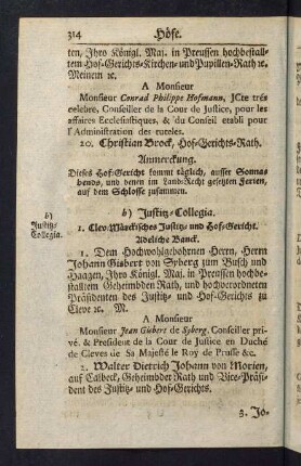 314-321, h. Justiz-Collegia - i. Ober-Appellations-Gerichte