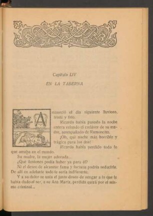 Capítulo LIV - En la taberna