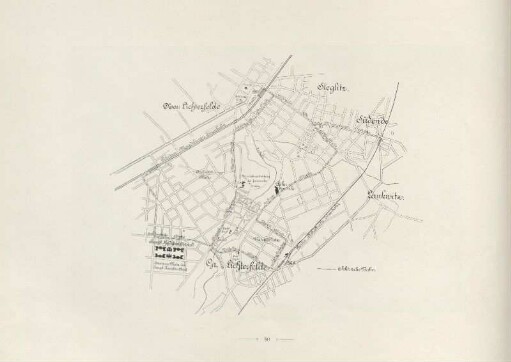 Karte: Gr. Lichterfelde (Neu Lichterfelde, Steglitz, Südende, Lankwitz angrenzend)