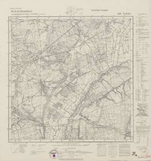 2965 Radolin, Topographische Karte 1:25000 (4cm - Karte)