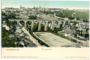 Luxemburg. Vue generale