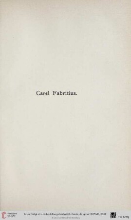 Carel Fabritius