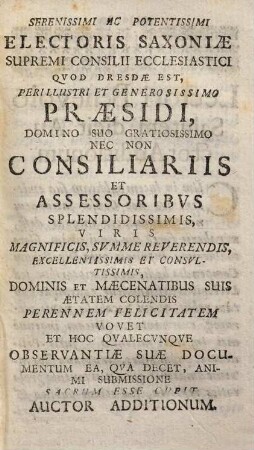 Additiones Ad Georgii Adami Struvii JCti, Jvrisprvdentiam Romano Germanicam : In Epitomen Ivxta Hodiernum Usum Redactam, Exhibentes Magnifici Avctoris Desiderio Succictam Usuique Accommodatam Titvlorum, Qvi Deerant, ... Cum Indice