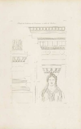 Abb.: Pl. 30 Détails de l'Architecture du Pandrosium ou Cellule de Pandrose.