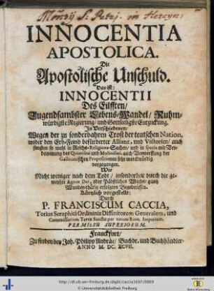 Innocentia apostolica