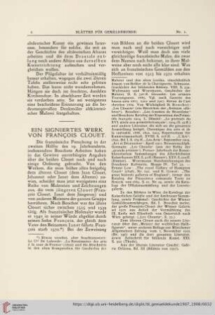 4: Ein signiertes Werk von François Clouet