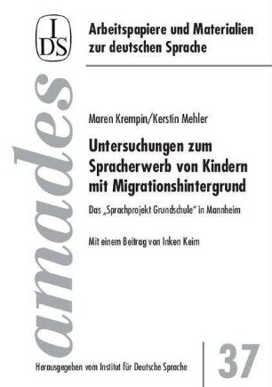 Sprachförderprojekte an Mannheimer Grundschulen mit hohem Migrantenanteil