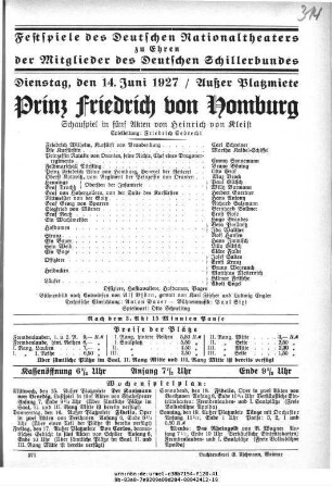 Prinz Friedrich von Homburg