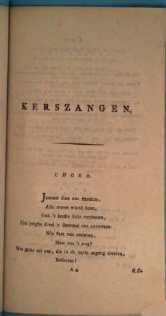 Kerszangen op uitgekopen muzyk der voornaamste Europesche meesters ...