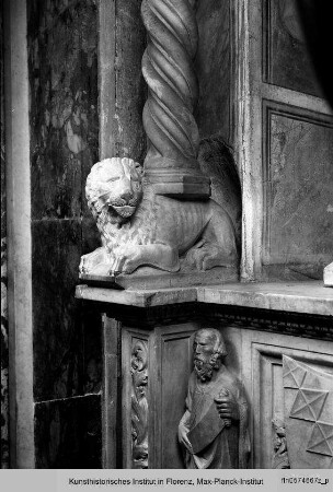Grabmal des Piero de'Bardi (?) : Arkade : Löwenfiguren
