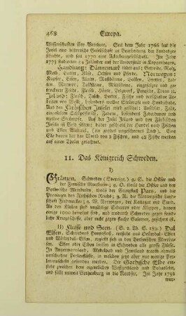 11. Das Königreich Schweden