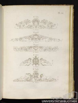 Pl. 56. No. 387, No. 483, No. 495, No. 667, No. 323.