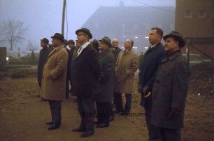 Stormarnhaus: Richtfest des Erweiterungsbaues: Kreistagsmitglieder