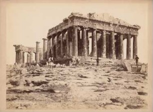 Parthenon, Athen: Nordwest-Ecke