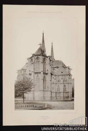 Marburg St. Elisabeth Choransicht
