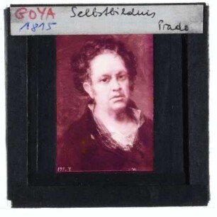 Goya, Selbstporträt
