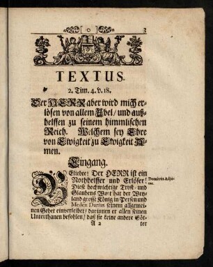 3-7, Textus. - Eingang.