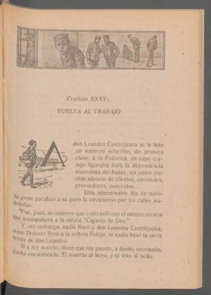 Capítulo XXXVII - Vuelta al trabajo