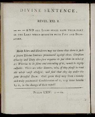 Divine Sentence