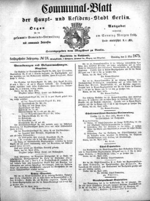 1875,18: No. 18, 2. Mai 1875