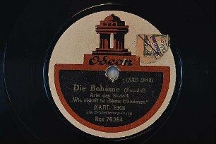 Die Bohème : Arie des Rudolf: "Wie eiskalt ist dieses Händchen" / (Puccini)