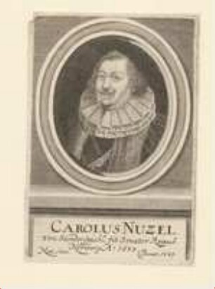 Carl (auch Hans Carl) Nützel, Ratsherr; geb. 1600; gest. 1643