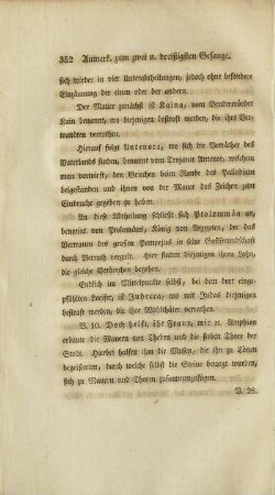 [Zum zwei und dreissigsten Gesange] (unvollständig)
