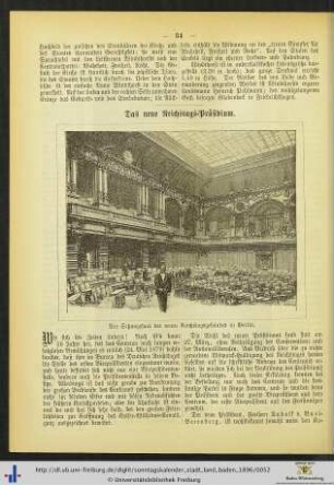 Das neue Reichstags-Präsidium.
