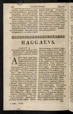 980-991, Haggaeus; Zacharias