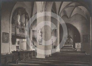 Erweiterungsbau der katholischen Pfarrkirche in Groß-Mochbern nach SO