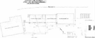 Altbach: Empfangsgebäude Güterschuppen Lageplan