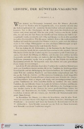 9: Lesview, der Künstler-Vagabund