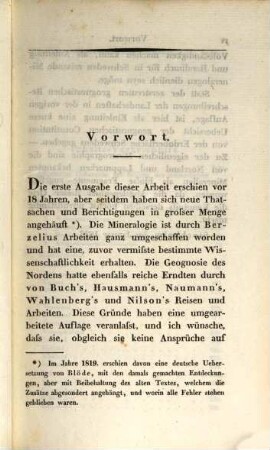 W. Hisinger's Versuch einer mineralogischen Geographie von Schweden