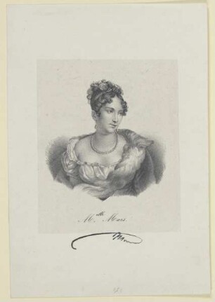 Bildnis der Mademoiselle Mars