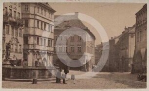 Untermarkt Görlitz mit Neptun-Brunnen
