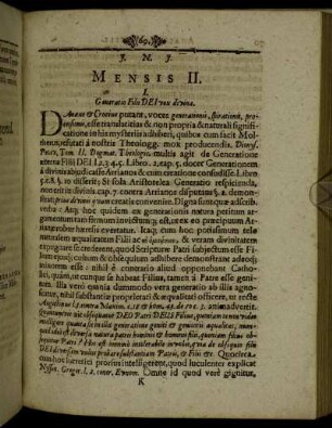 Mensis II.