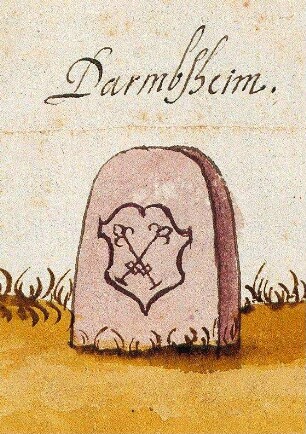 Darmsheim, Sindelfingen BB (Böblinger Forst, Marksteinzeichen II)
