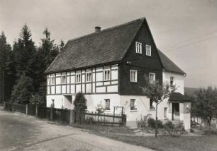 Diehmen-Neu-Diehmen (Doberschau-Gaußig-Neu-Diehmen). Wohnhaus. Straßenansicht