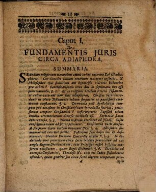 Dissertatio Iuris Publici Inauguralis, Quam Rectore Magnificentissimo Serenissimo Principe Ac Domino, Dn. Friderico Wilhelmo ... Occasione Ordin. Eccles. in Ducatu Magdeb. Tit. II. §. 1. De Iure Principis Circa Adiaphora Dirigente D. Christiano Thomasio, ICto ... Pro Licentia Summos in iure Divino & humano honores & Privilegia Doctoralia rite capessendi Publico Eruditorum Examini Submittit Enno Rudolph Brenneysen EsenaFrisiae Orientalis. d. 13. Sept. 1695. In Auditorio Maiori, Horis Ante Et Pomeridianis