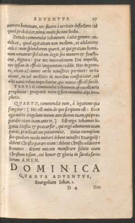 Dominica Quarta Adventus ...