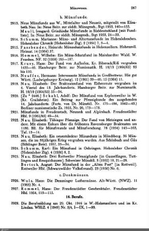 c. Denkmünzen