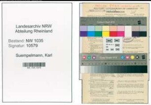 Entnazifizierung Karl Suempelmann , geb. 31.03.1895 (Holzmeister)