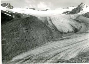 Alpen, Tirol, Ötztaler Alpen, Vernagtferner und Guslarferner