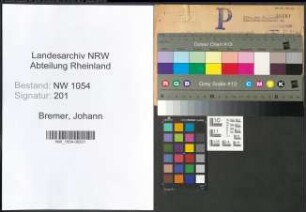 Entnazifizierung Johann Bremer , geb. 00.00.0000 (Stadtsekretaer)