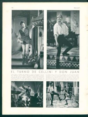El turno de Cellini y Don Juan