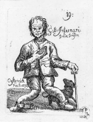 Karikatur: Bernardino. Nr. 19