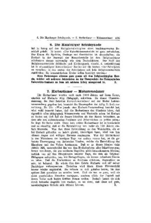 Herbartianer - Mohammedaner