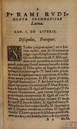 P. Rami Rudimenta Grammaticae Latinae